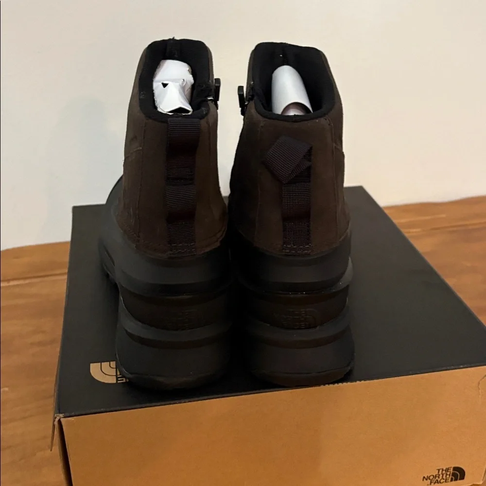 The North Face NWT Chilkat VZip Dark Brown and Black Snow Rain Boots Size 12.5 Amazon.com | The North Face Chilkat V Zip WP Mens Boots  main image 3